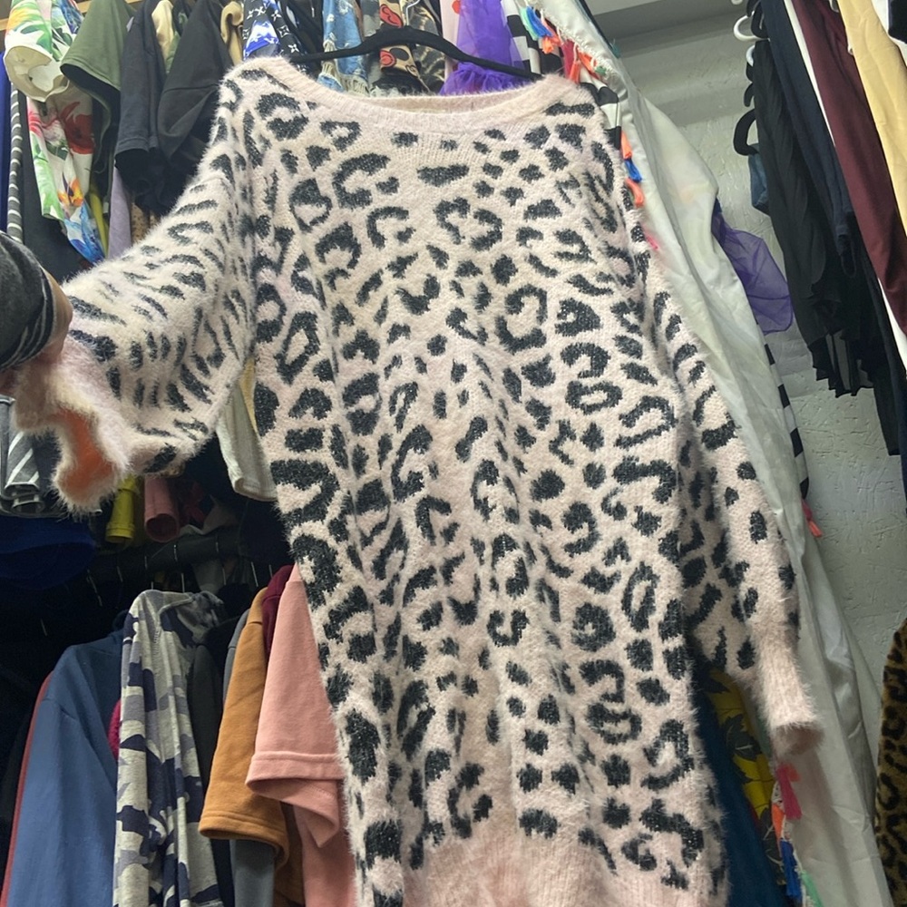 Long sweater dress